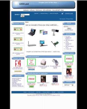 Zen Cart BluHi