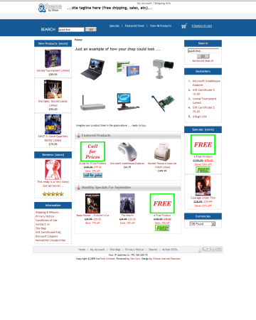 Zen Cart IcTheme