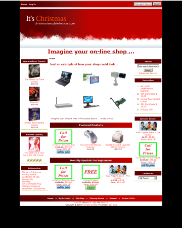 Zen Cart ItsXmas