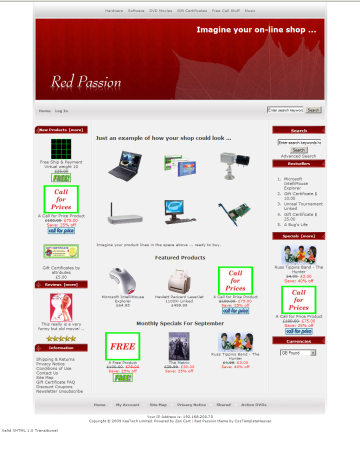 Zen Cart RedP