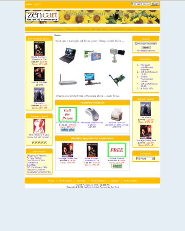 Zen Cart SunO